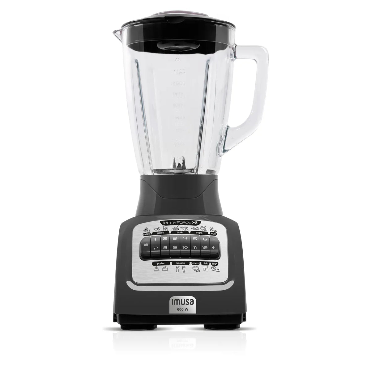 Vaso para Licuadora Imusa Infiny Force XL Vidrio
