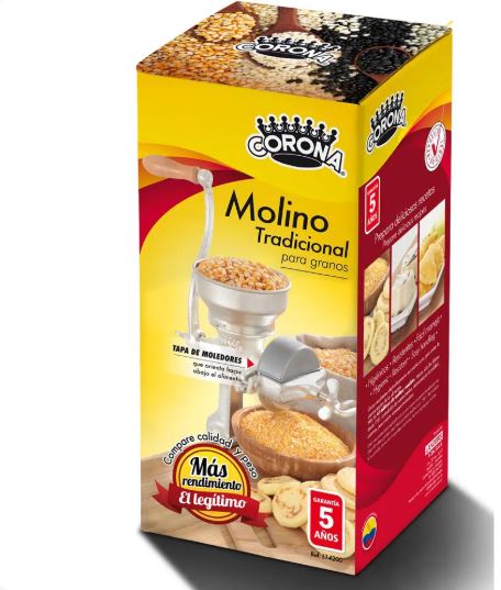 Molino Tradicional para Granos / Corona
