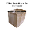 Filtro de tela para greca