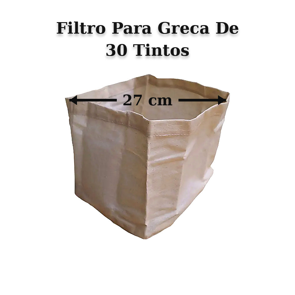 Filtro de tela para greca